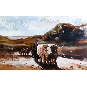 Interpretare Nicolae Grigorescu - Carul cu boi 2