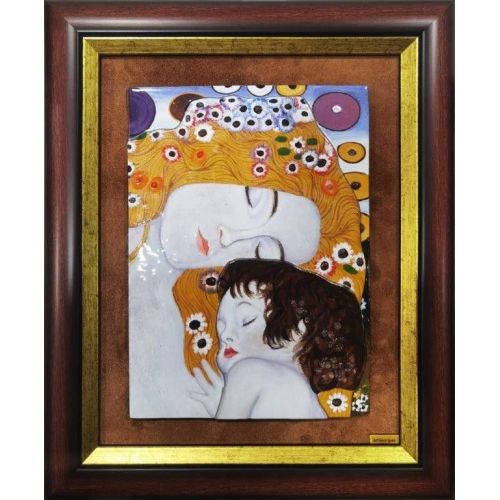 Interpretare G. Klimt - Mama si copilul