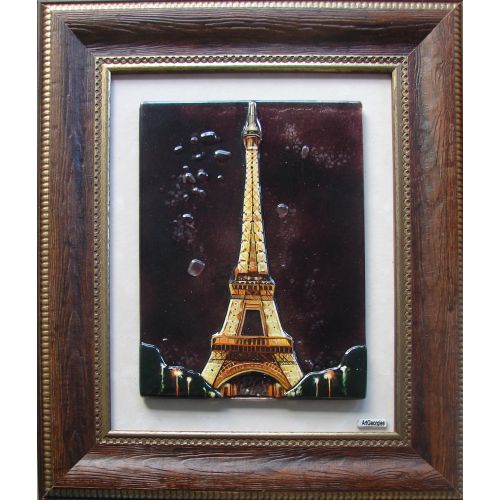 Tablou Vitraliu Turnul Eiffel